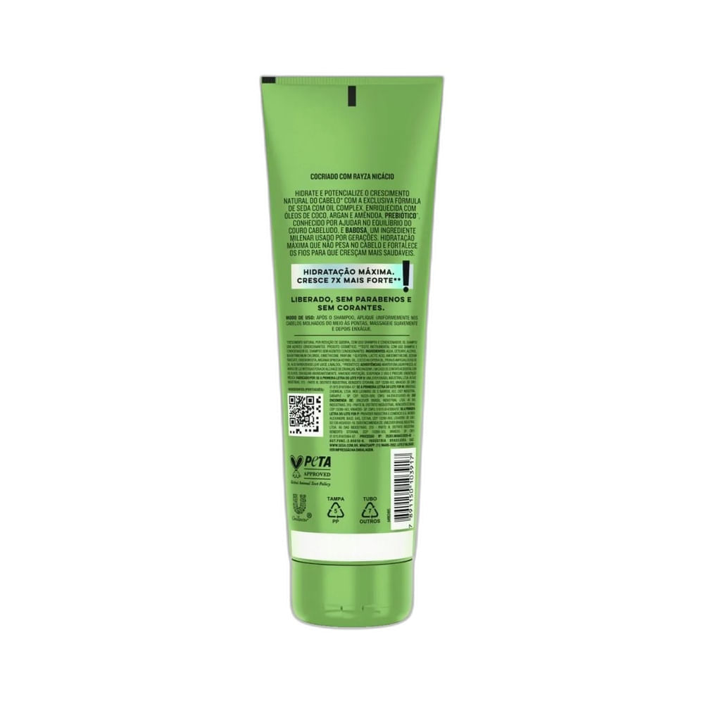 Seda Babosa Prebiotic Oil Complex Conditioner 250ml tube on white background